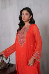 1 Piece Chiffon Frock (FR1072)